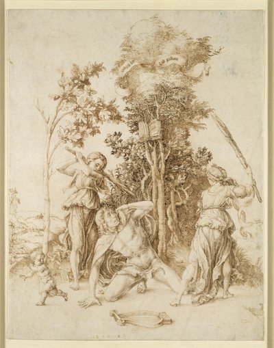 La morte di Orfeo, 1494 da Albrecht Dürer